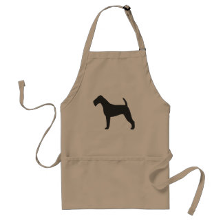 Irish Terrier Silhouette Standard Apron