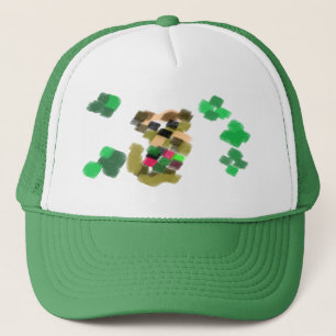 Irish terrier St Patrick's day fun Trucker Hat