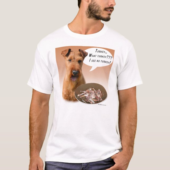 Irish Terrier Turkey T-Shirt (Front)