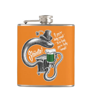 Irish Toast Hip Flask