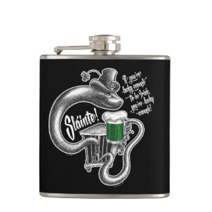Irish Toast Hip Flask