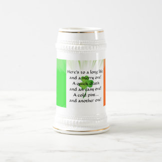 Irish Toast Stein Mug