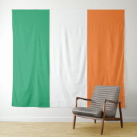 Irish tricolour flag patriotic Saint Patrick's Day