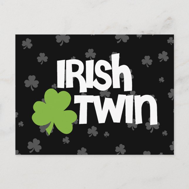 Irish Twin Postcard (Front)