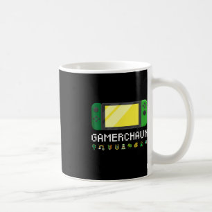 Irish Video Game Controller Leprechaun Boys St Pat Coffee Mug