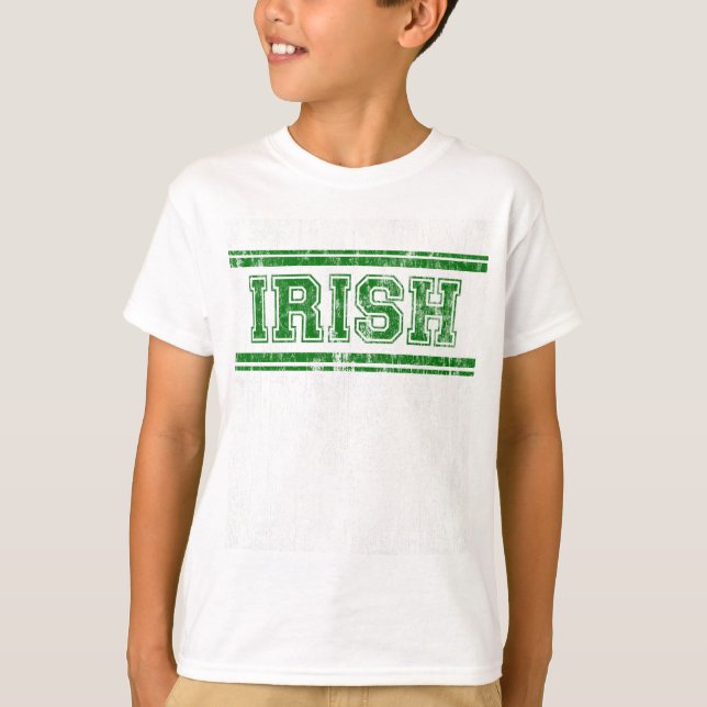 Irish Vintage Varsity DS T-Shirt (Front)