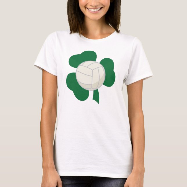Irish Volleyball Player Gift T-Shirt (Front)