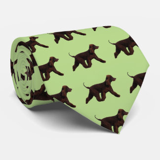 Irish Water Spaniel Neck Tie