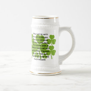 Irish Wedding Blessing - Customised Beer Stein