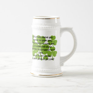 Irish Wedding Blessing Stein