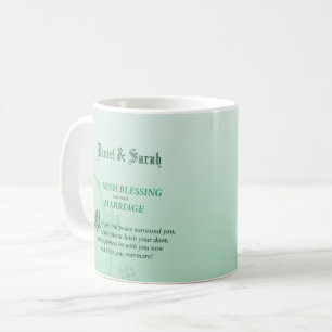 Irish Wedding Congratulations Blessing Coffee Mug