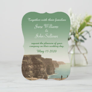 Irish Wedding Invitations Cliffs of Moher