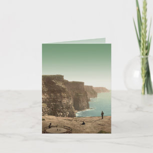 Irish Wedding Theme Cliffs of Moher Thank You Card