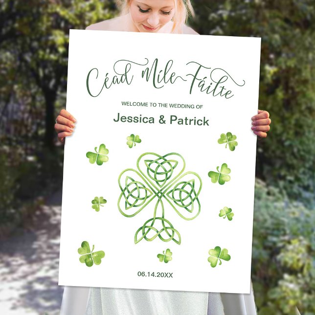 Irish Wedding Welcome Sign Cead Mile Failte (Creator Uploaded)