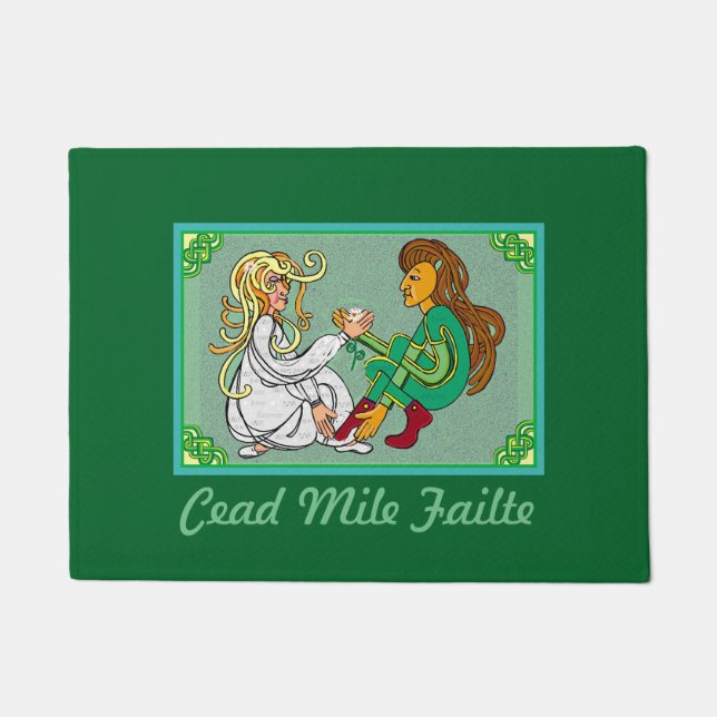 Irish welcome doormat (Front)