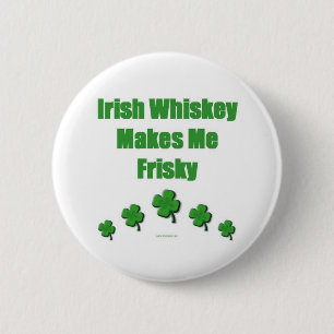 Irish Whiskey Button