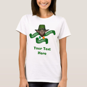 Irish Whiskey makes me frisky St Patrick's day T-Shirt