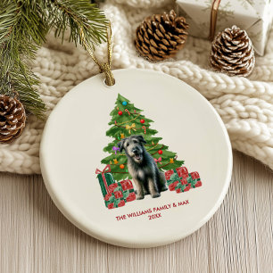 Irish Wolfhound Christmas Ornament