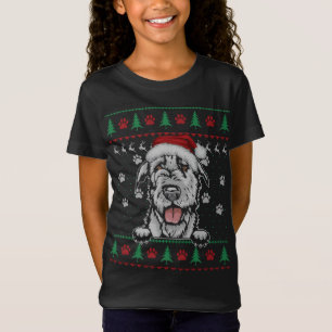 Irish Wolfhound Christmas Ugly Sweater Funny Dog L