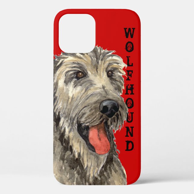 Irish Wolfhound Colour Block Case-Mate iPhone Case (Back)