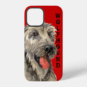 Irish Wolfhound Colour Block iPhone 12 Case