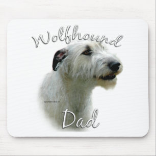 Irish Wolfhound Dad 2 Mouse Pad