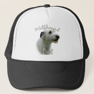 Irish Wolfhound Dad 2 Trucker Hat