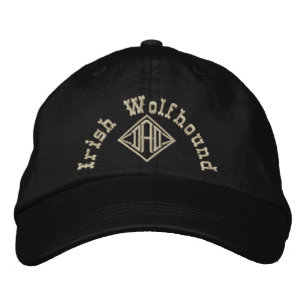 Irish Wolfhound Dad Gifts Embroidered Hat