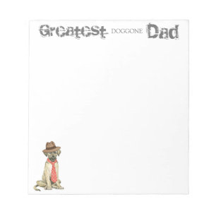 Irish Wolfhound Dad Notepad