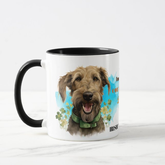 Irish Wolfhound Dog Loyal Friend Mug (Left)
