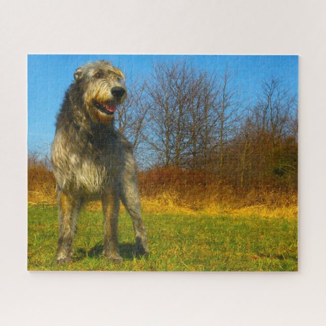 Irish Wolfhound. Jigsaw Puzzle (Horizontal)