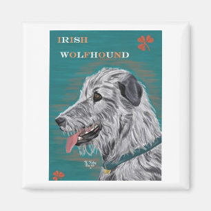 Irish Wolfhound magnet