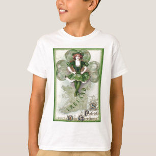Irish Woman Ireland Shamrock Riverdance T-Shirt