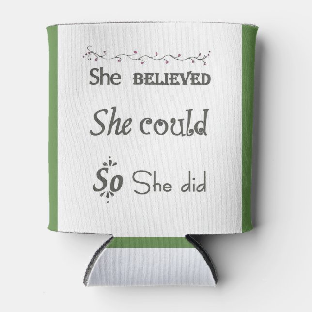 Irish Women's Positive Can Cooler Insulated (Front)