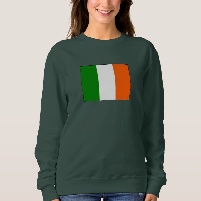 Irish Womens Sweatshirt  (Front)