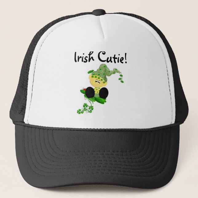 IRISHCUTIETEE TRUCKER HAT (Front)
