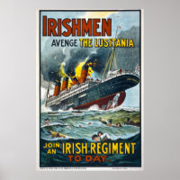 Irishmen Avenge the Lusitania Extra Large