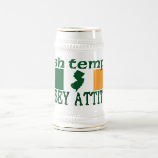 IrishTemper Jersey Attitude Beer Stein