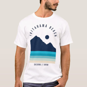 Iritahama Beach Shizuoka Japan Retro Vintage T-Shirt