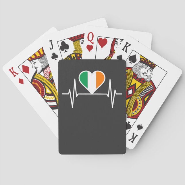Irland Heartbeat Playing Cards (Back)