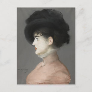 Irma Brunner by Edouard Manet Postcard