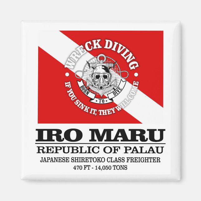 Iro Maru (best wrecks) Magnet (Front)