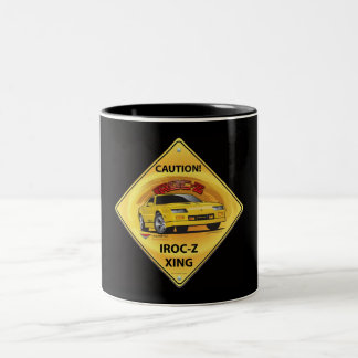IROC84-2Black Two-Tone Coffee Mug