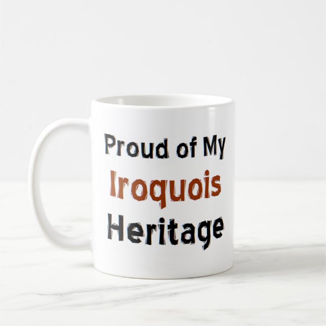 iroguois heritage coffee mug (Left)