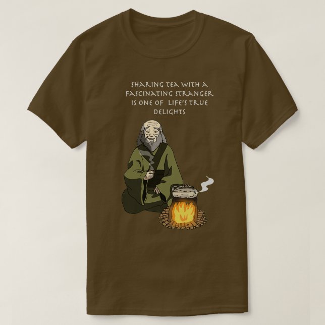 Iroh Tea With a Stranger T-Shirt (Design Front)