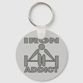 Iron Addict Key Ring