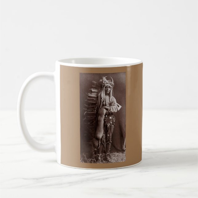 Iron Breast - Piegan Coffee Mug (Left)