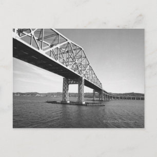 Iron bridge B&W Postcard