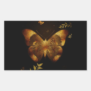 Iron Butterfly Rectangular Sticker