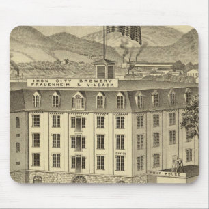 Iron City Brewery, Frauenheim and Vilsack Mouse Pad
